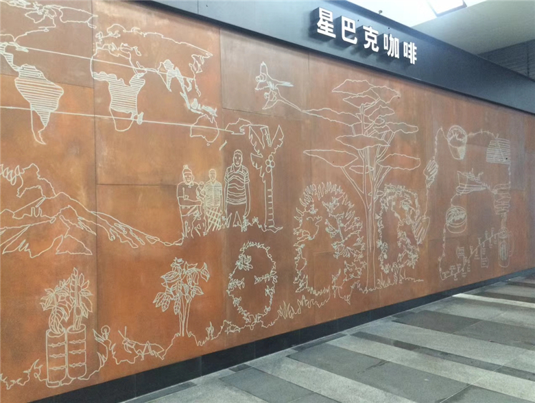 阳朔耐候钢幕墙